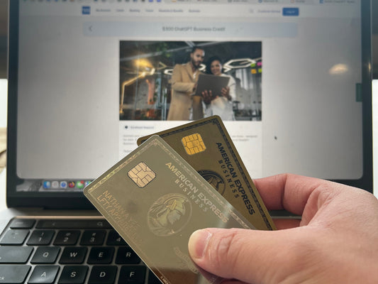 How I’m Getting ChatGPT for Business Practically Free With My Amex Business Gold & Business Platinum Cards