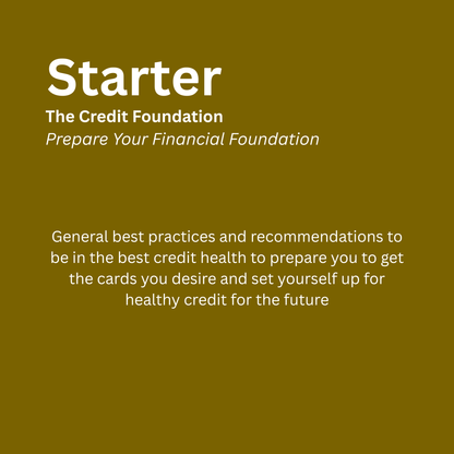 The Credit Foundation | Prepare Your Financial Foundation